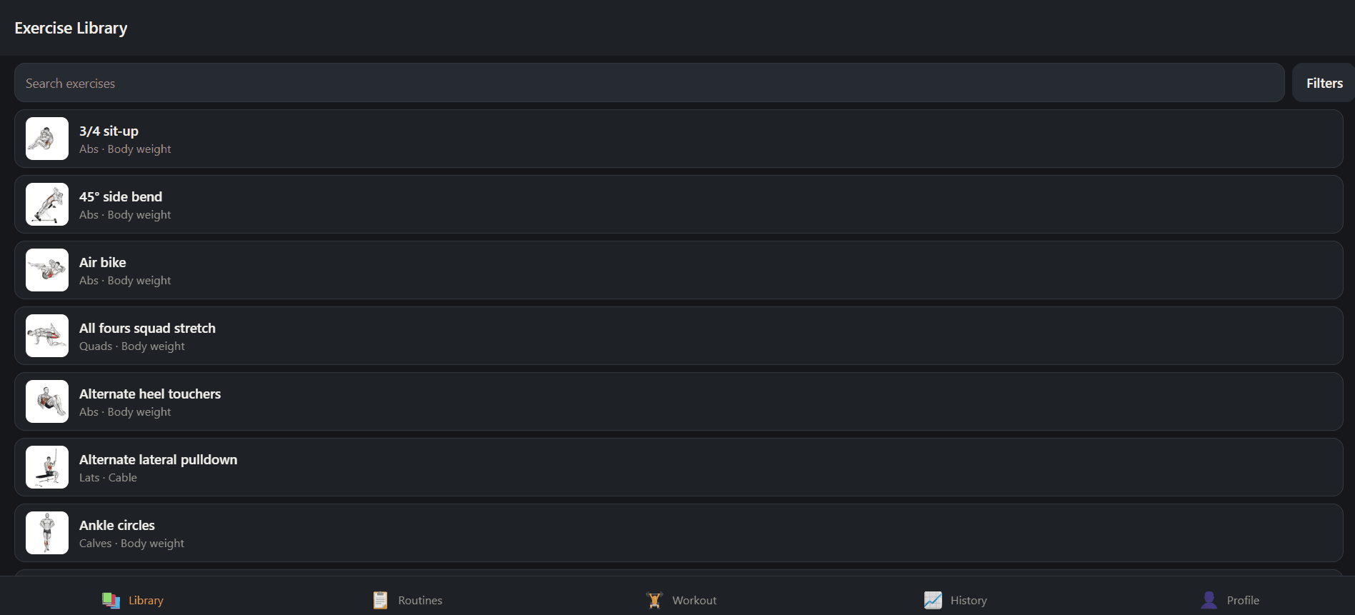 FitTrack — Offline-First Fitness Tracker screenshot