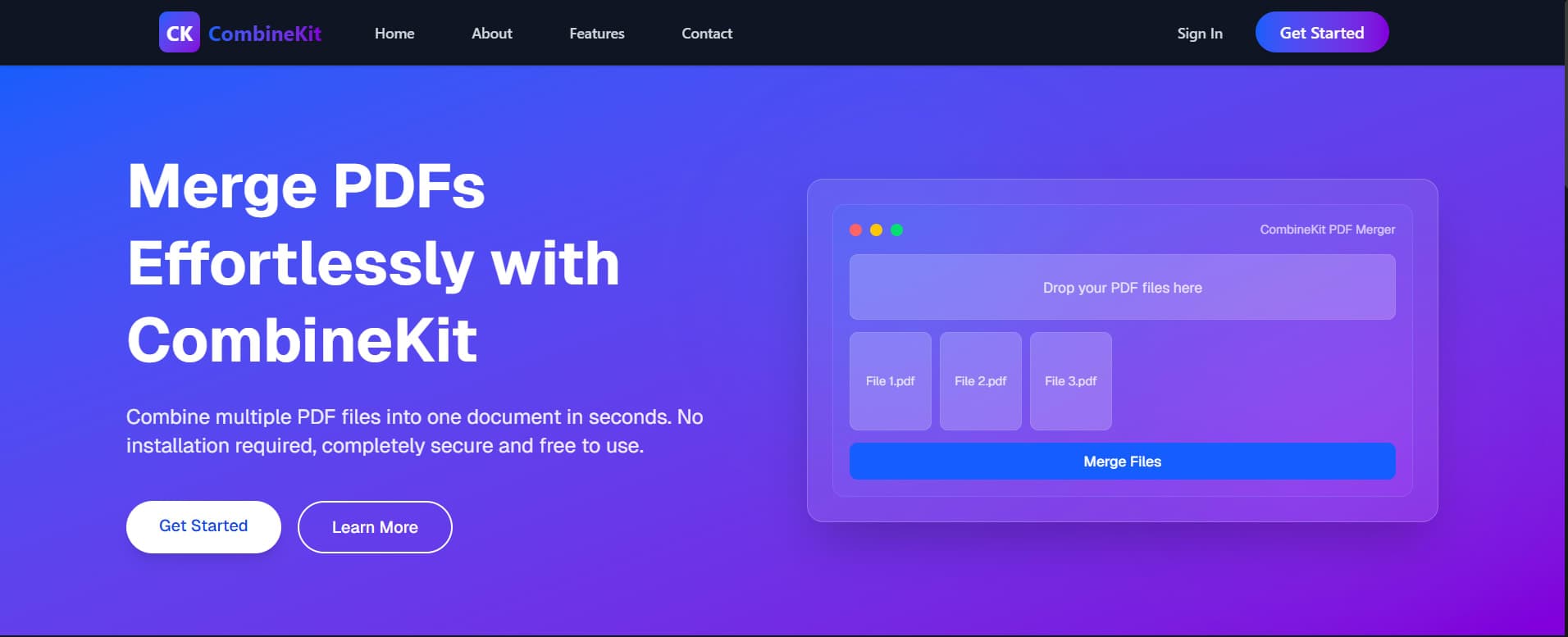 CombineKit screenshot